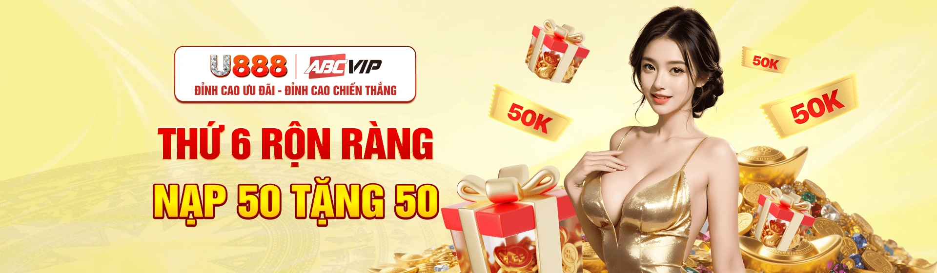 Banner dịch vụ hỗ trợ U888